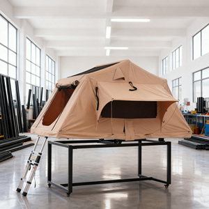 Tente de toit pour 2 personnes, 140*240*130cm, protection solaire, imperméable, Oxford, pêche, voiture, <span class=keywords><strong>camping</strong></span>, camion, vente en gros, <span class=keywords><strong>pas</strong></span> <span class=keywords><strong>cher</strong></span> - Product Image 2