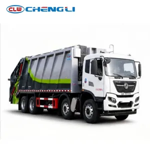 Camion à ordures pour déchets solides municipaux, équipé d'un système de vidage hydraulique - Product Image 2