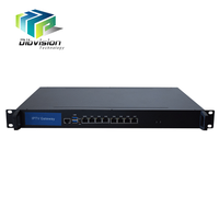 Passerelle IPTV DCM750 jusqu'à 80 canaux HD SD UDP vers SRT, transcodeur M3u8 HLS IP vers IP MPEG4 H.265, convertisseur pour hôtels