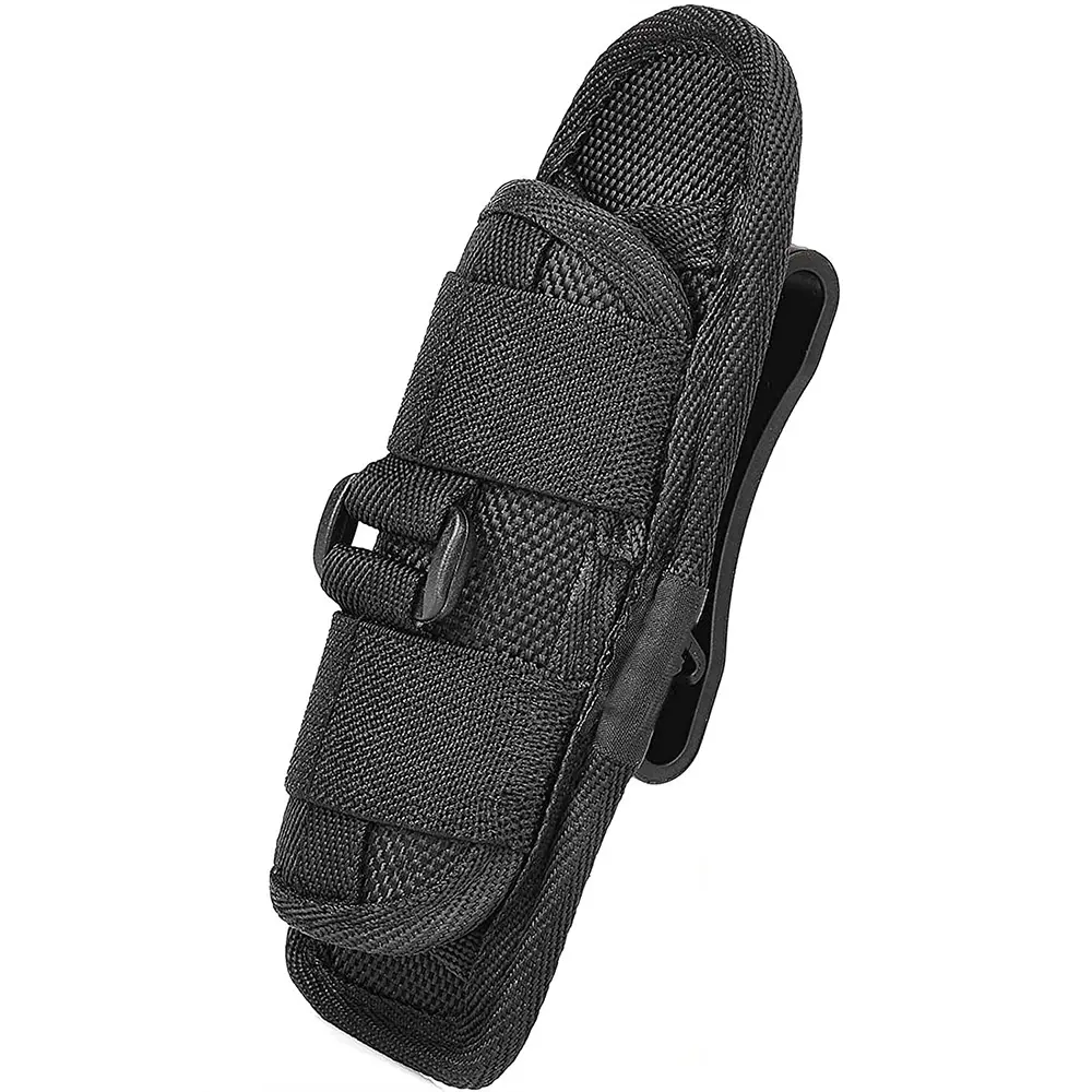 Taschenlampe holster, Tactical Pounch Hunting Light Holder Duty Gürtel clip Verstellbarer Taschenlampe koffer, Nylon-Befestigungs gurt