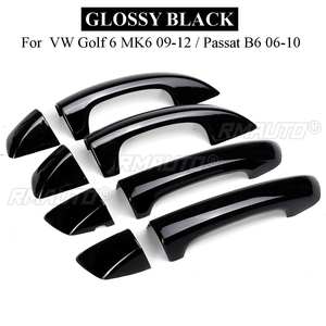 1 ensemble de garnitures de poignées de porte latérales pour VW Golf 6 MK6 2009-2012/MK7 2014-2018/MK7.5 2018-2020/MK8 Golf 8 2020+/Passat B6 06-10 - Product Image 6