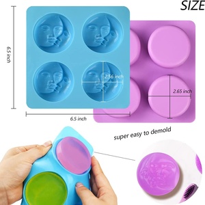 Moldes de Silicona para Jabón y Pastel con 6 Cavidades, Antiadherentes, Libres de BPA, con Diseño de Naranja, Hechos a Mano, de Alta Calidad, Personalizables con Logotipo - Product Image 3