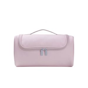 Bolsa Organizadora de Maquillaje de Viaje, Portátil, Duradera y de Gran Capacidad para Mujer, con Logotipo Personalizado, de PU, Estilo Étereo, para Cosméticos y Artículos de Aseo - Product Image 6
