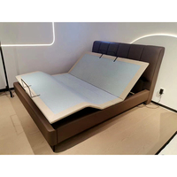 Moteur de commande de matelas électrique, lit réglable électrique, télécommande sans fil, mobilier de chambre à coucher pliable en métal