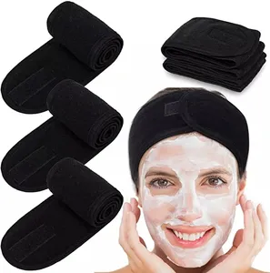 热卖毛巾布洗脸水疗运动头带面部水疗化妆发饰女性