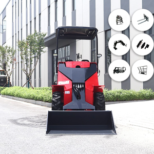 Minicargadora Diesel de 400 kg, 480 kg, 800 kg, 1 tonelada, 1.5 toneladas, 2 toneladas con Accesorio de Minicargadora - Product Image 1