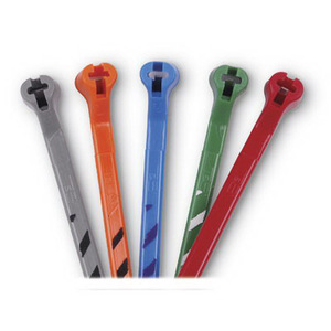 Abrazaderas de nailon autoblocantes Abb Thomas Betts Ty Rap de 100 mm x 3 mm para organización de cableado eléctrico - Product Image 1