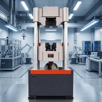 Machine d'essai universelle de fatigue et de traction servo-hydraulique de laboratoire HK-319, testeur de compression et de traction ±1% 650mm 220V IP65