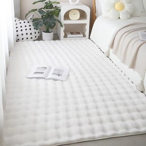 <span class=keywords><strong>Tapis</strong></span> moderne en 3D à bulles, imitation fourrure de lapin, peluche douce en polyester, <span class=keywords><strong>tapis</strong></span> antidérapant lavable pour la prière, le pique-nique, le salon - Product Image 2