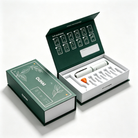 Boîte rigide magnétique personnalisée avec insert en mousse, logo imprimé pour ensemble de stylos, instrument de beauté, cadeau, emballage de produit combiné haut de gamme