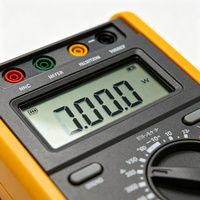 Testeur numérique de résistance d'isolement 1000V 2500V Mégohmmètre numérique à gamme automatique pour usage industriel haute tension