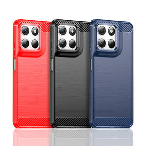 Funda Protectora para Teléfono Moto G100, de Fibra de Carbono, Resistente a Golpes, TPU - Product Image 1