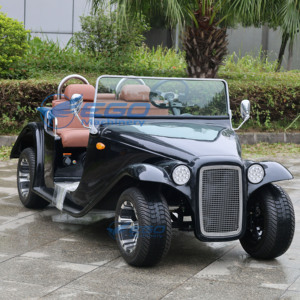 Voiture électrique classique blanche personnalisée, artisanat spécial, 4 roues, style rétro, en vente – Meilleures ventes - Product Image 5