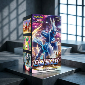 กล่องบูสเตอร์การ์ดสะสม Korean Sword Shield Time Gazer ของแท้ ยังไม่ได้เปิดซีล สำหรับเกมสะสม การ์ดหายาก ขายส่ง - Product Image 1