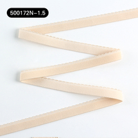 Bande élastique décorative en nylon picot de 15 mm pour la couture de soutiens-gorge et de lingerie, avec une haute ténacité durable pour les sous-vêtements