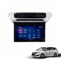 Écran de divertissement arrière pliable électrique Odyssey MPV avec écran LCD pour voiture, monté au plafond, amélioration de l'intérieur