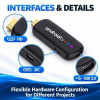 Clé TV Android H96 Max S905L3 4K HDR, appareil de streaming, double WiFi, processeur quadricœur, dongle multimédia intelligent
