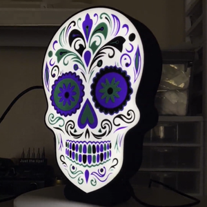 Día <span class=keywords><strong>de</strong></span> los <span class=keywords><strong>muertos</strong></span> Decoración <span class=keywords><strong>Caja</strong></span> <span class=keywords><strong>de</strong></span> luz LED Calavera Anime <span class=keywords><strong>Caja</strong></span> <span class=keywords><strong>de</strong></span> luz Pantalla <span class=keywords><strong>Caja</strong></span> <span class=keywords><strong>de</strong></span> luz acrílica - Product Image 3