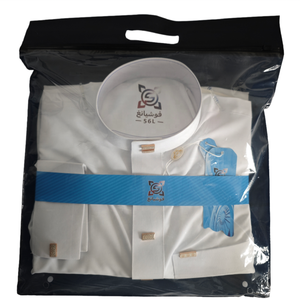 ثوب الأعمال السعودي التقليدي المتواضع للرجال في دبي ، جودة عالية ، طويل الأكمام ، فستان عربي جيد التهوية للربيع - Product Image 6