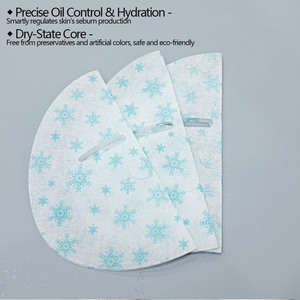 Y457 Máscara Facial de Tecido Não Tecido Personalizada com Ácido Hialurônico, Granita de Gelo, Gelo Seco a Granel e Liofilizado, Material de Papel - Product Image 3