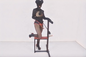 Novità Gay BDSM Harness puntelli scroto stepping pedali portautensili schiavo maschile pene bondage mobili sedia del <span class=keywords><strong>sesso</strong></span> altro prodotto del <span class=keywords><strong>sesso</strong></span> - Product Image 2
