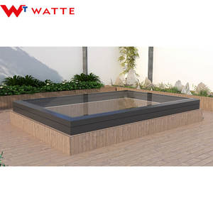 Fenêtre <span class=keywords><strong>de</strong></span> toit en gaze verticale en aluminium sur mesure, double vitrage isolant avec moteur électrique <span class=keywords><strong>pour</strong></span> puits <span class=keywords><strong>de</strong></span> <span class=keywords><strong>lumière</strong></span> <span class=keywords><strong>de</strong></span> <span class=keywords><strong>sous</strong></span>-<span class=keywords><strong>sol</strong></span> - Product Image 2