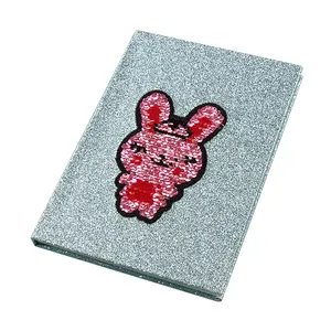 Wholesale Blinking Glitter Notebook Color Changing Notebook/Reversable Sequins Glitter Diary book