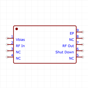 Offre Spéciale TQL9092 <span class=keywords><strong>Qorvo</strong></span> SMD RF amplificateur IC puce DFN-8-EP paquet 21dB Gain 0.65dB bruit Figure ROHS conforme - Product Image 5