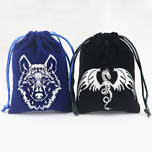 8*10 cm Custom Color Personalized logo Print Drawstring Pouches Custom Jewelry Packaging Bag - Product Image 5