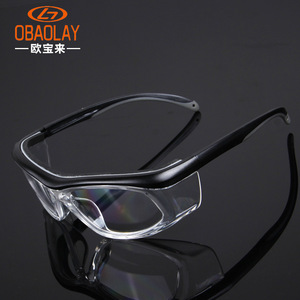แว่นตานิรภัย OBAOLAY แบบเต็มกรอบ โพลีคาร์บอเนต ป้องกันฝ้า TR90 สำหรับงานก่อสร้าง - Product Image 2