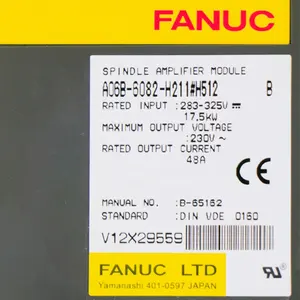 सोंगवेई सीएनसी A06B6082H211#H512 नया FANUC सीएनसी नियंत्रण प्रणाली स्पिंडल एम्पलीफायर मॉड्यूल A06B-6082-H211#H512