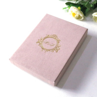 Boîte d'invitation de mariage musulmane de luxe, boîte cadeau en velours avec doublure en satin, carte d'invitation en acrylique avec dorure à chaud, papeterie de mariage islamique