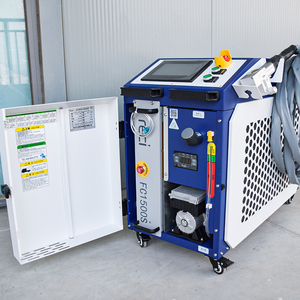 Tốt nhất người bán Laser tẩy rỉ sét máy làm sạch Laser máy làm sạch để loại bỏ vết bẩn dầu Oxit lớp kim loại tẩy rỉ sét - Product Image 6