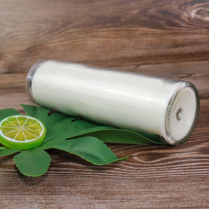 Customized Logo 7 Days Catholic Religious Prayer Paraffin Wax 8 Inch <b>Tall</b> Non-Scented Relighting <b>Pillar</b> Glass Jar <b>Candle</b> - Product Image 6