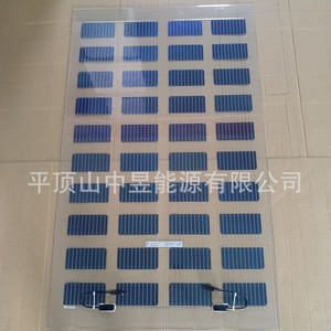 Bifacial Monocrystalline Solar <b>Panel</b> 160W 50% Transmittance 156.75mmx156.75mm For <b>Greenhouse</b> BIPV - Product Image 3