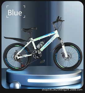 Bicicletta da Montagna <span class=keywords><strong>per</strong></span> Bambini Robusta e Confortevole, Multivelocità, Forcella Anteriore, Unisex, <span class=keywords><strong>Bici</strong></span> a Due Ruote <span class=keywords><strong>per</strong></span> Ragazzi e Ragazze, <span class=keywords><strong>per</strong></span> Attività all'Aperto e Fuoristrada - Product Image 3