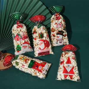 Bolsas de Cordón Reutilizables Ecológicas con Logotipo Personalizado, Caja para Dulces Adecuada para Navidad y Cumpleaños - Product Image 6