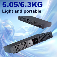 BA1000 professionnel 4 canaux 1000W coque en métal classe D amplificateur haut-parleur audio numérique pour scène DJ