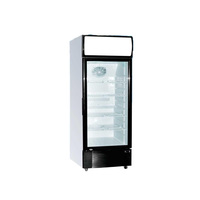 Réfrigérateur vitrine vertical d'occasion pour boissons, réfrigérateur commercial, mini-réfrigérateur de supermarché, réfrigérateurs compacts