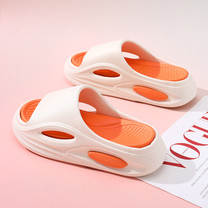 Sandales d'été pour couple, semelle souple, talon épais, résistantes à l'usure, pour hommes et femmes, vert avocat, blanc, taille 36 40 - Product Image 3