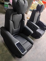 Siège d'origine Mercedes-Benz V260 pour repose-jambes électrique Mercedes benz V Klass, W447, VITO, Sprinter, sièges de capitaine beige pour fourgon