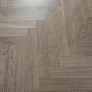 Plancher en bois dur machiné par noix noire moderne d'intérieur balayée avec l'installation de clic - Product Image 4