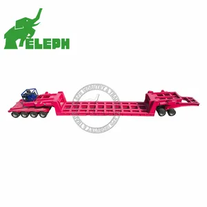 Giá tốt nhất tri-trục 2/3/4 trục thấp giường Heavy Duty Dolly Trailer Trailer Trailer mover Dolly