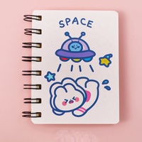 Instagram vente à chaud dessin animé mignon mini bloc-notes bobine cahier portable