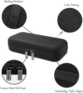 Sacs isothermes pour <span class=keywords><strong>insuline</strong></span> pour diabétiques, sac de refroidissement isolé pour organiser les médicaments avec 2 blocs de glace, noir - Product Image 2