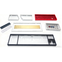 Yecheng personnalisé CNC usinage clavier Base laiton Pc Polycarbonate aluminium mécanique Cnc clavier