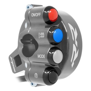 Cache de commande d'accélérateur avec interrupteur de guidon intégré pour BMW S 1000 RR (Titane) - Product Image 2