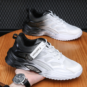 Nouvelles baskets pour hommes avec dégradé de couleurs, respirantes, tendance, décontractées, pour étudiants, chaussures de course, vente en gros, baskets personnalisées - Product Image 4
