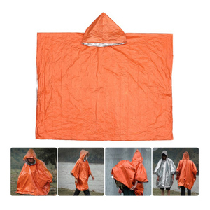 Couvertures <span class=keywords><strong>de</strong></span> vêtements <span class=keywords><strong>de</strong></span> pluie d'isolation froide d'outil <span class=keywords><strong>de</strong></span> <span class=keywords><strong>survie</strong></span>, équipement <span class=keywords><strong>de</strong></span> <span class=keywords><strong>survie</strong></span> imperméable <span class=keywords><strong>de</strong></span> cyclisme <span class=keywords><strong>de</strong></span> vélo épaissi réfléchissant - Product Image 6