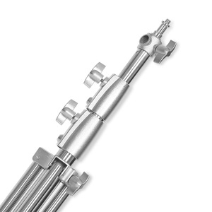 Sh 2.8 Meter Stainless Steel Light Stand Adjustable Height Studio Photography Tripod Outdoor Shooting Support - Product Image 3